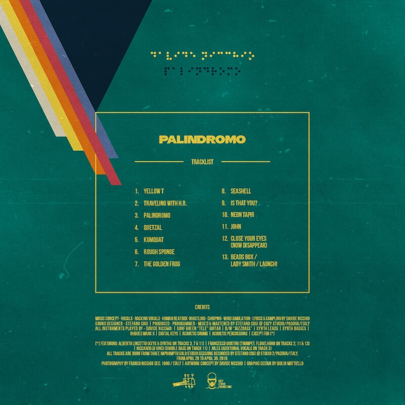 retro copertina palindromo